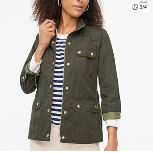 J. Crew relaxed boyfriend field jacket